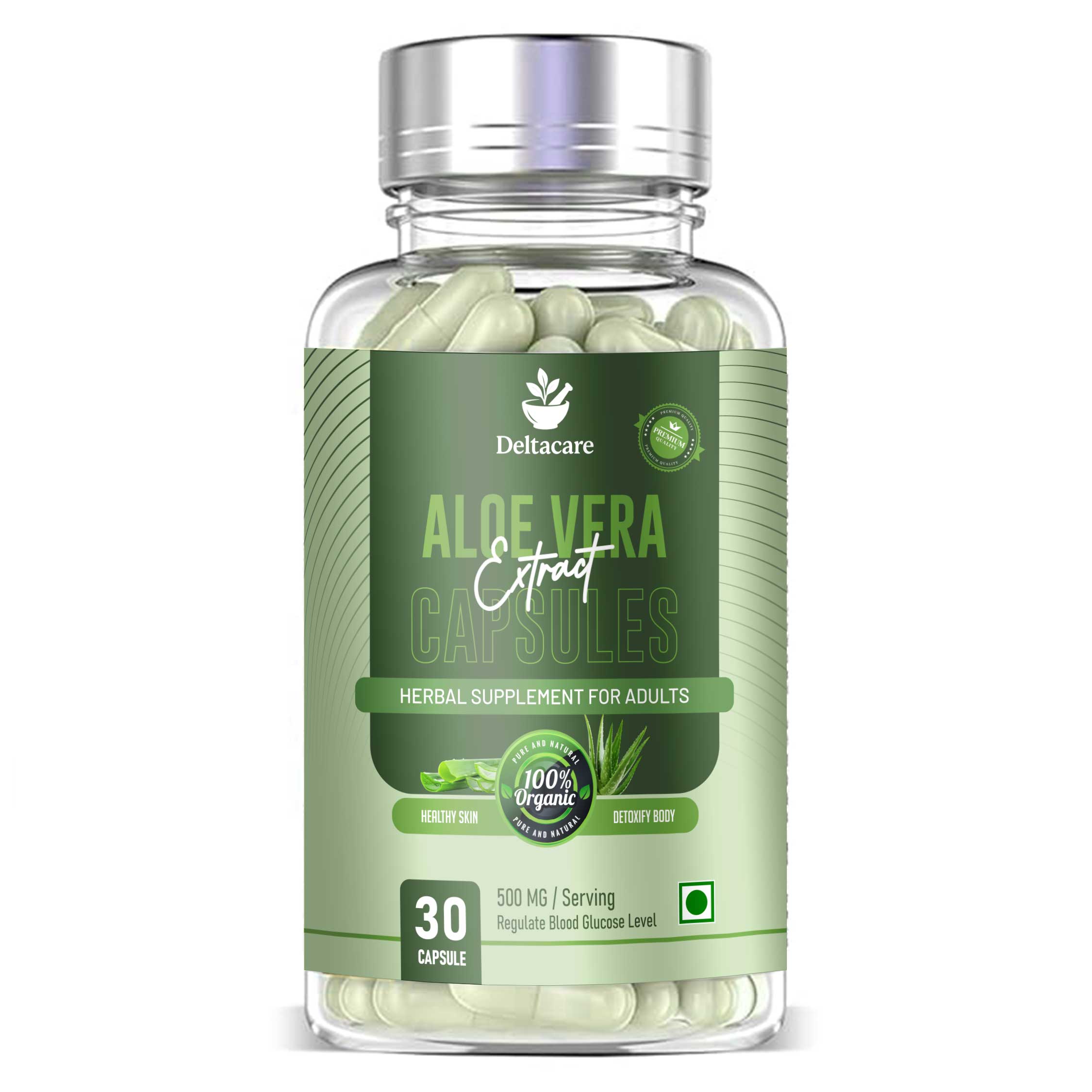 Aloe Vera Extract Capsules