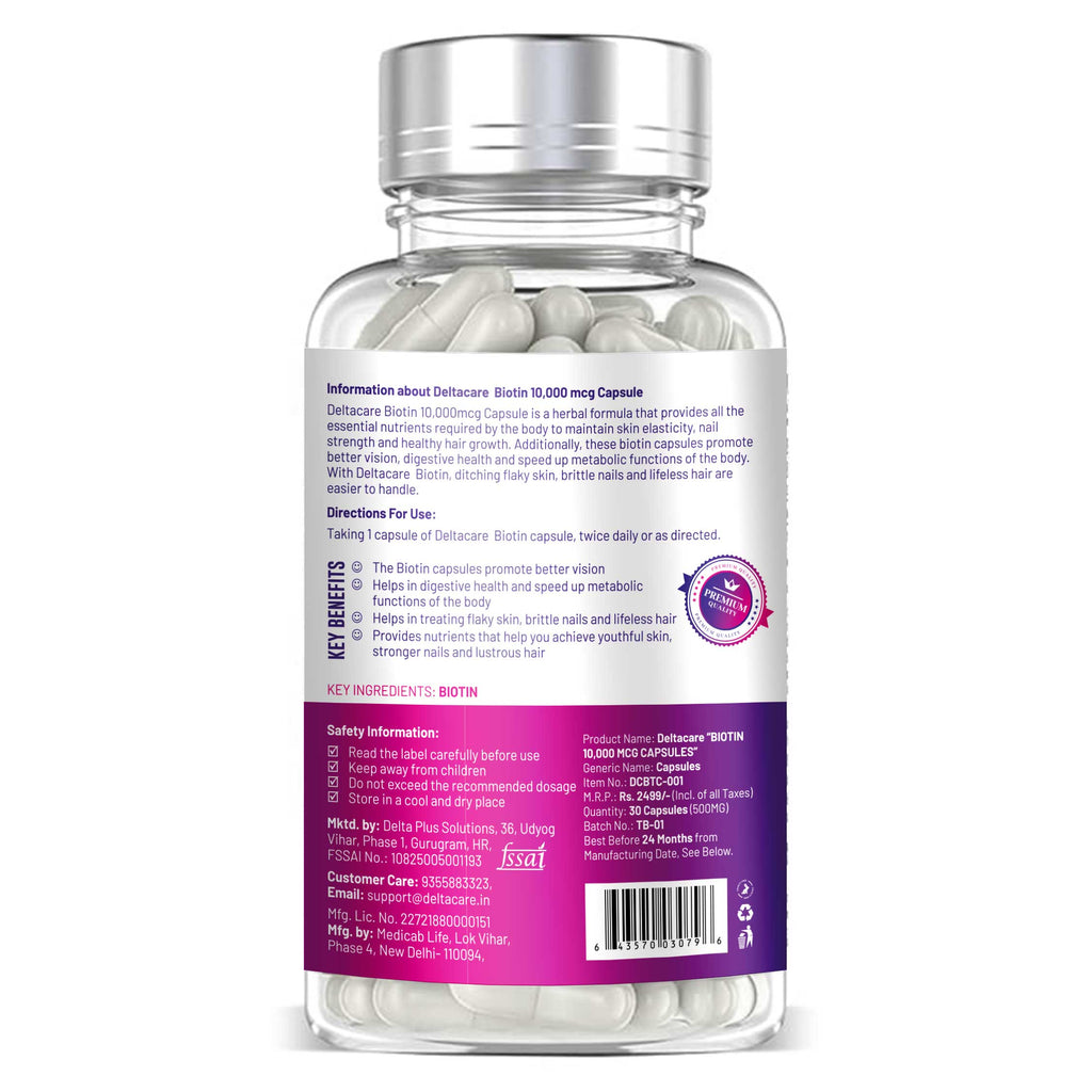Deltacare Biotin Capsules