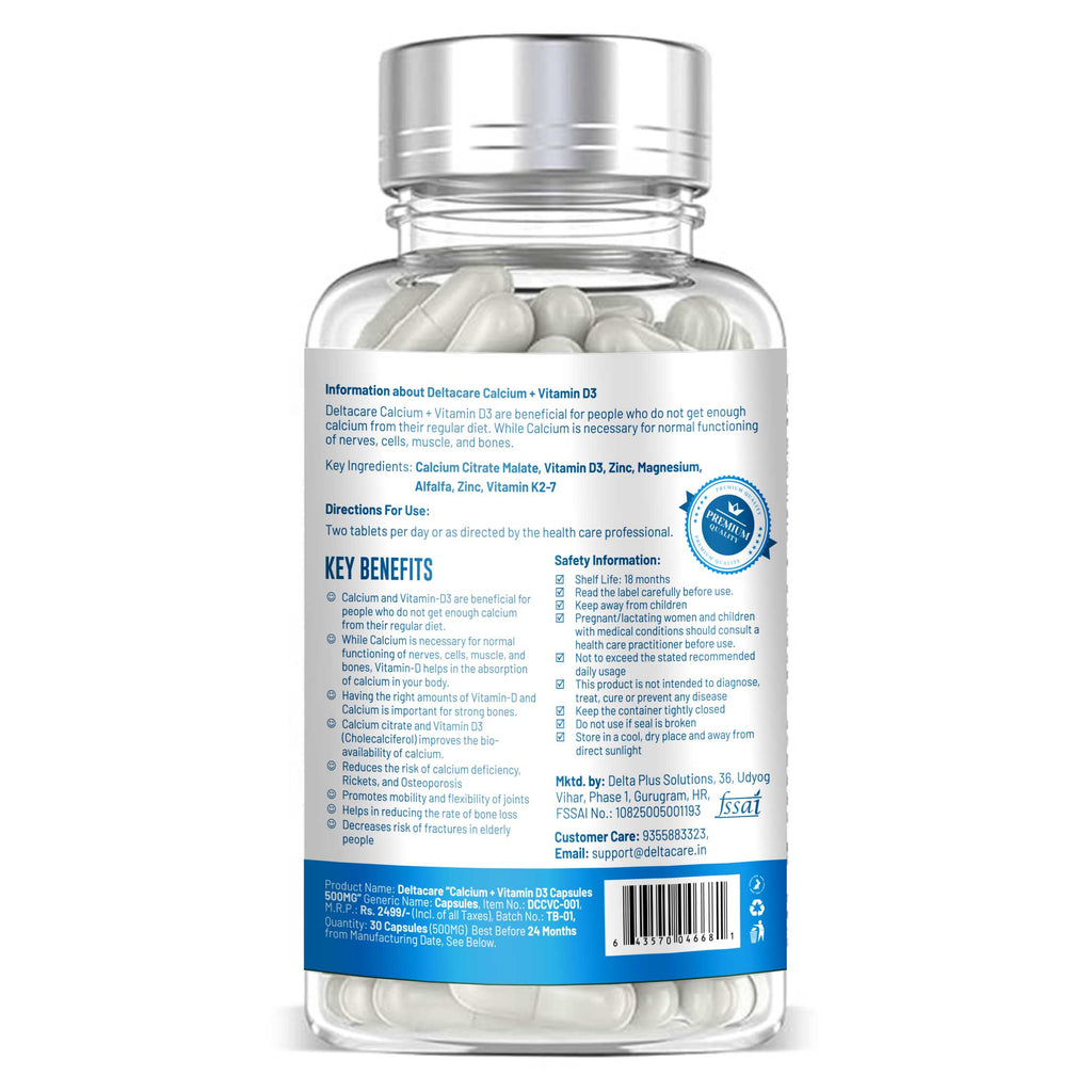 Calcium+ D3 Capsules