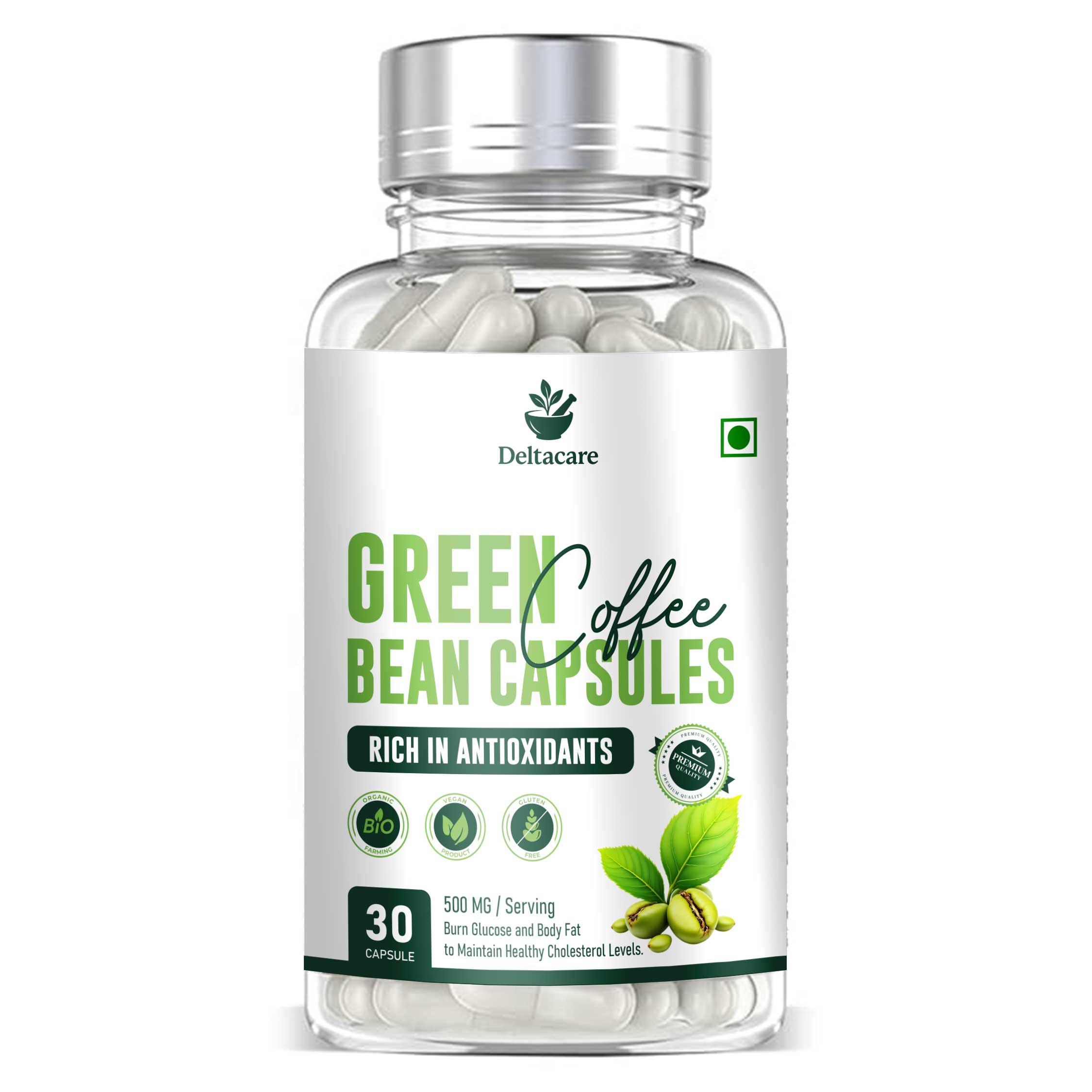 Deltacare Green Coffee Bean Capsules