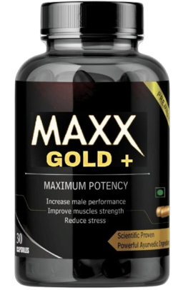 Maxx Gold Capsules for Men | Strength & Vitality Booster