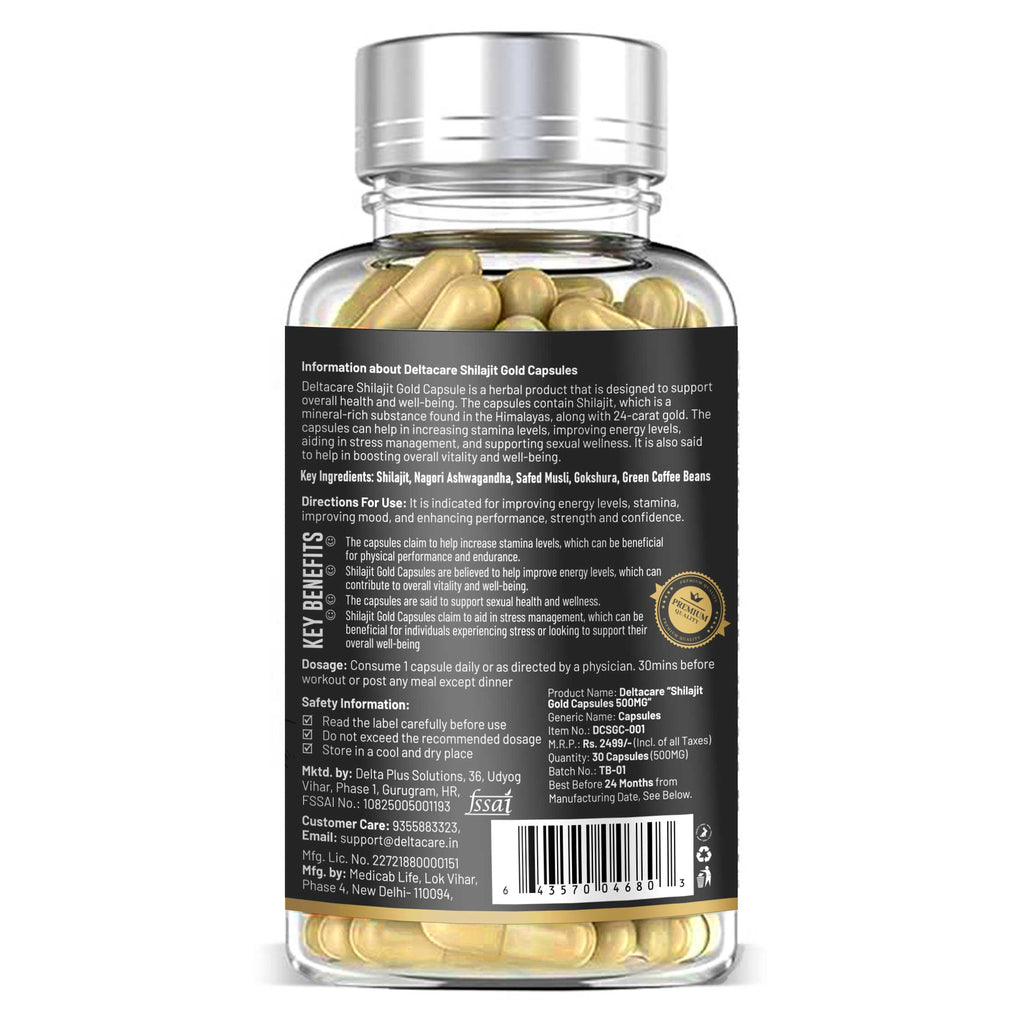 Shilajit Gold Capsules