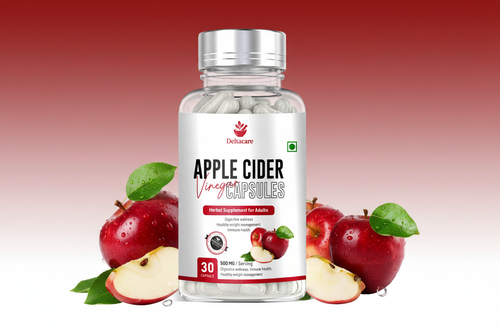 Deltacare Apple Cider Vinegar Capsules Banner - No Text