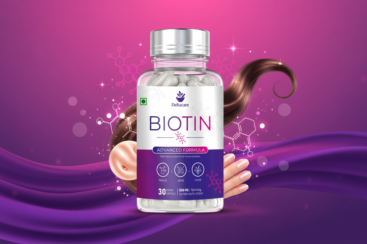 Deltacare Biotin Advanced Formula Banner